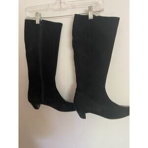 Priori Made In Italy Boots Suede Black Size 10